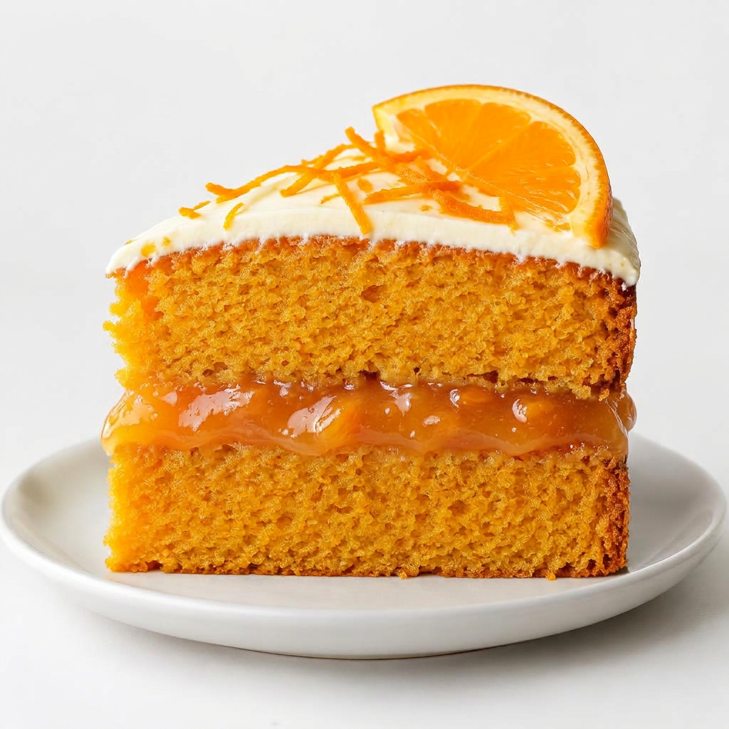 Rebanada de Naranja con relleno de Melocotón